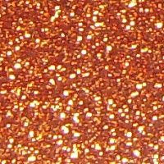 Orange Copper Glitterflex Glitter HTV Heat Transfer Vinyl for Etsy
