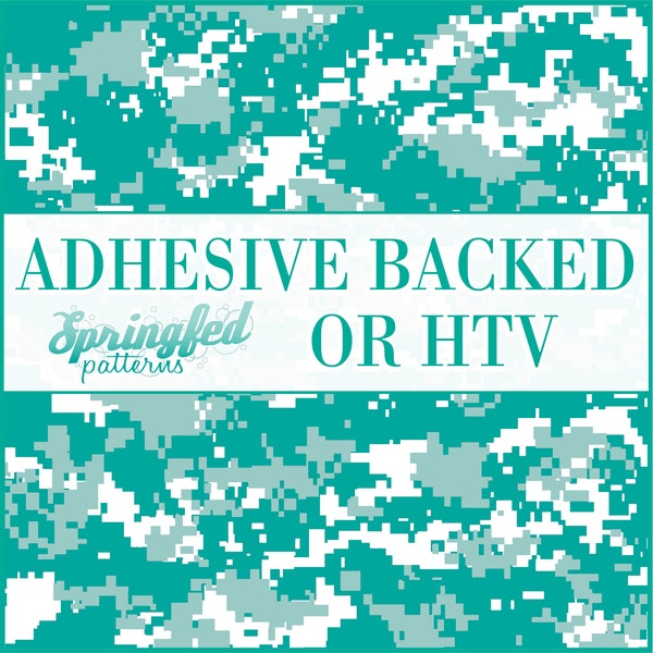Turquoise Camo - Etsy