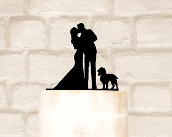 Cocker Spaniel Wedding Cake Topper