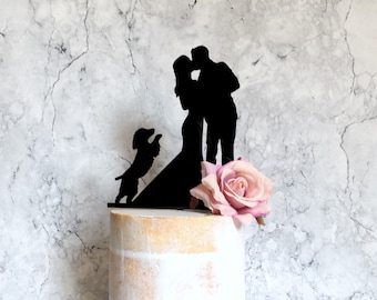 springer spaniel cake topper