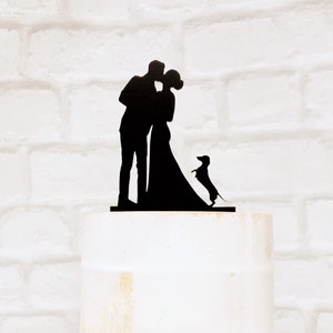 Dachshund Wedding Cake Topper zdjęcie 3