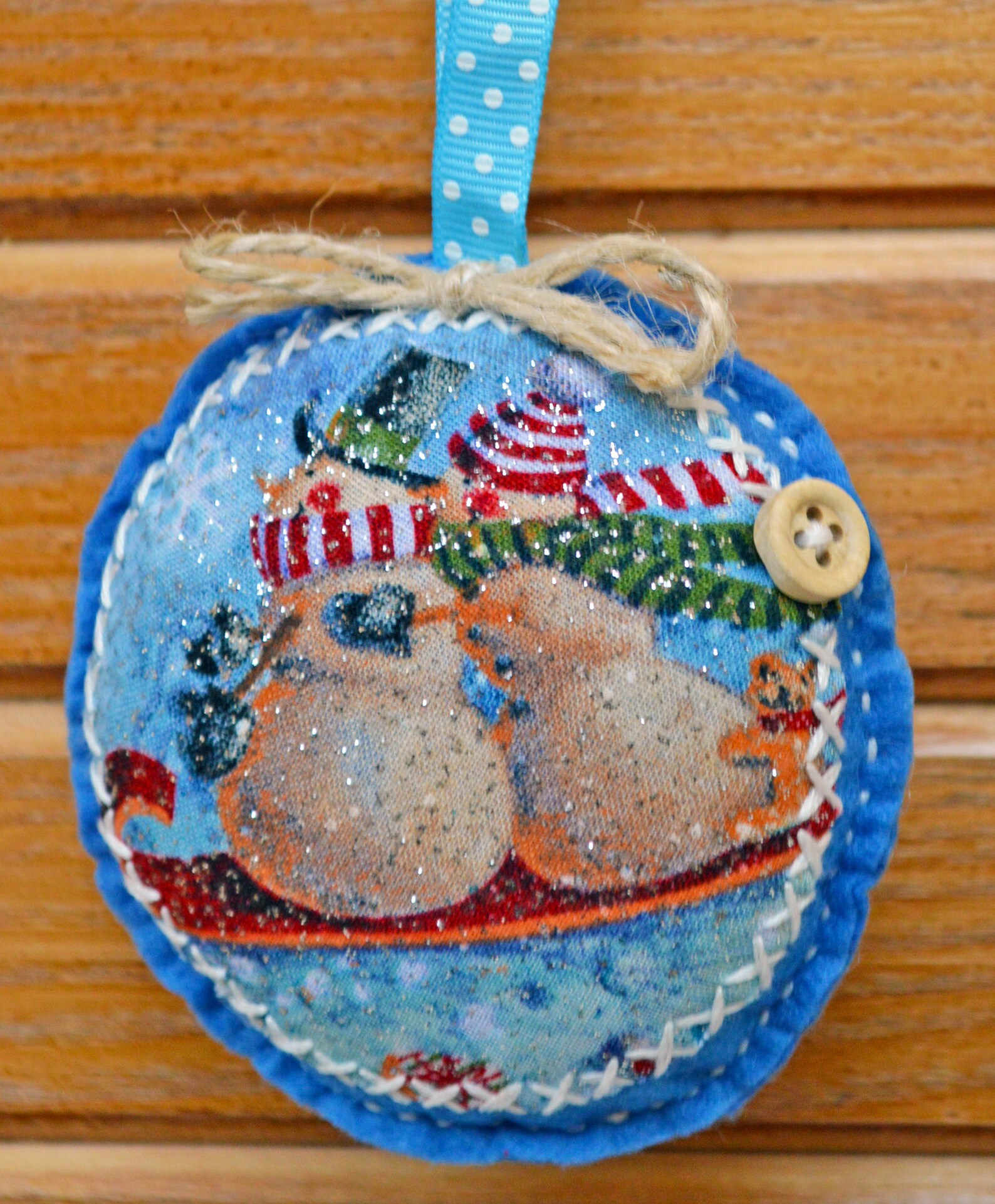 Christmas Unbreakable Ornament Snowman Christmas Gift From Etsy