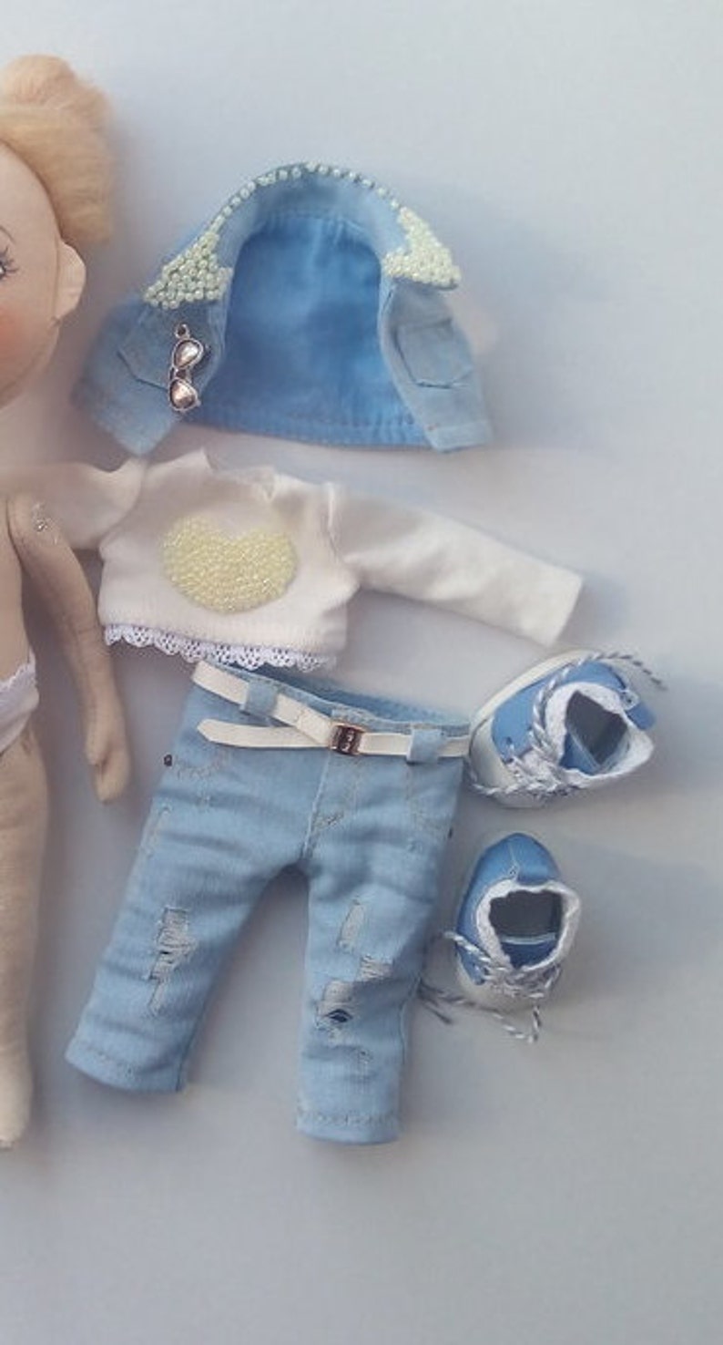 Soft Cloth Rag Doll Hand made Keepsake doll Raggedy doll Interior decor OOAK doll Fabric unique Exclusive beautiful doll Soft toy gift girl