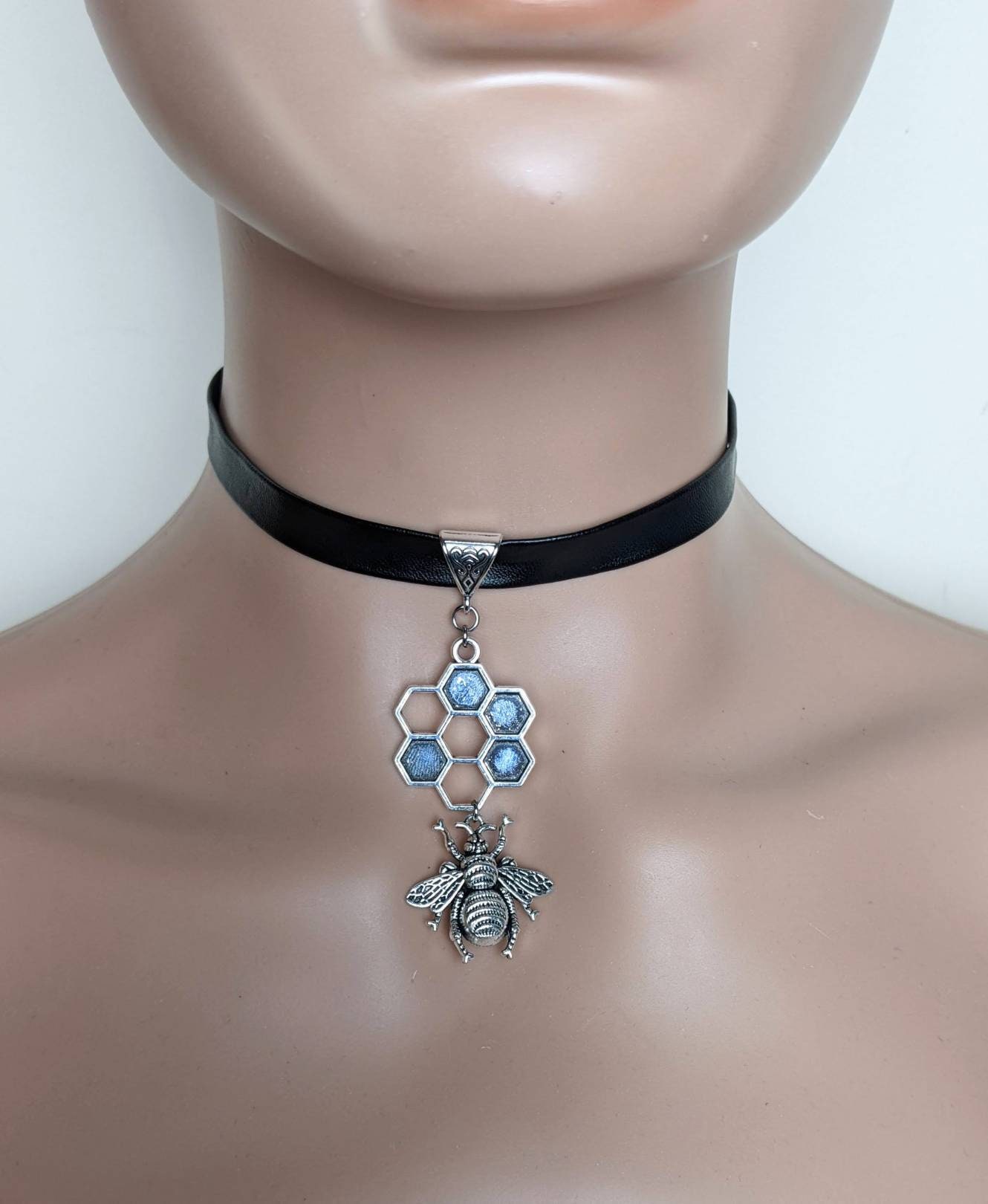 VINTAGE Style choker necklace with Tibetan silver Beads Free Tibetan Earrings VINTAGE Style choker necklace with Tibetan silver Beads Free Tibetan Earrings