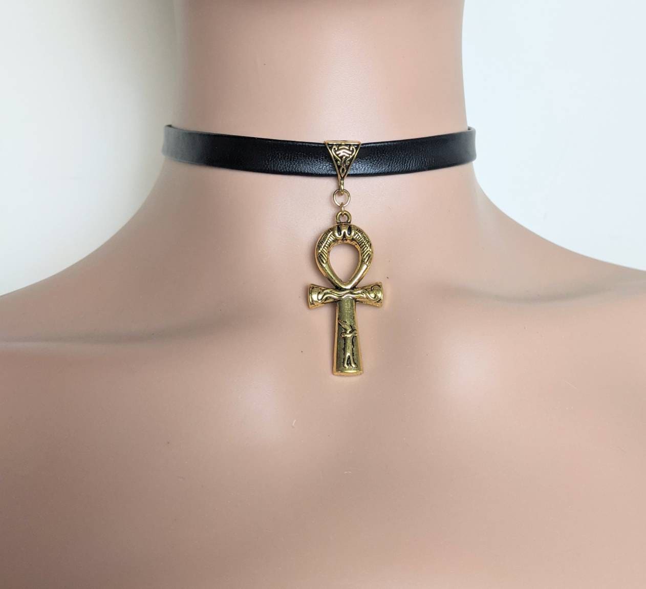 Ankh choker on sale