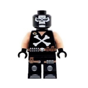 Custom Designed Minifigure - The Bones Printed On LEGO Parts