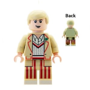 Custom Designed Minifigure - The Doctor Printed On LEGO Parts