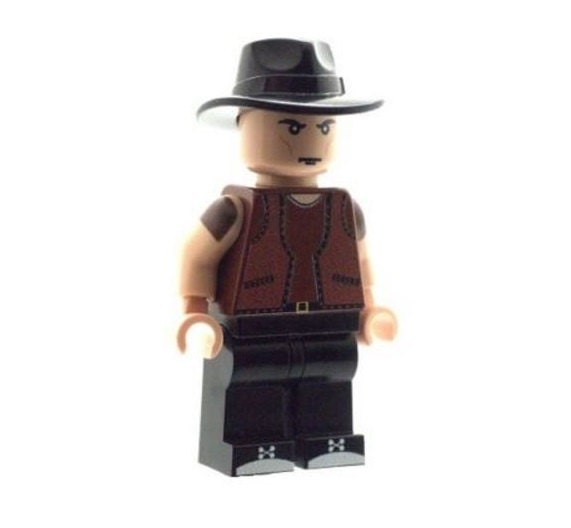 Warriors Gedruckt auf Lego Teile Custom Entworfen Minifigur Cowboy 