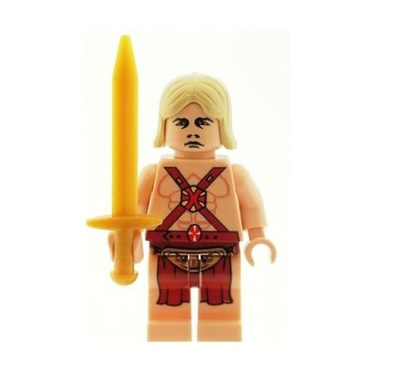 Scottish Groom Best Man Custom Designed Minifigure Printed on LEGO Parts