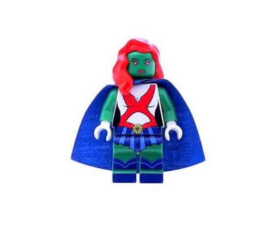 Superheroes Vamprilla Printed On LEGO Parts Custom Designed Minifigure