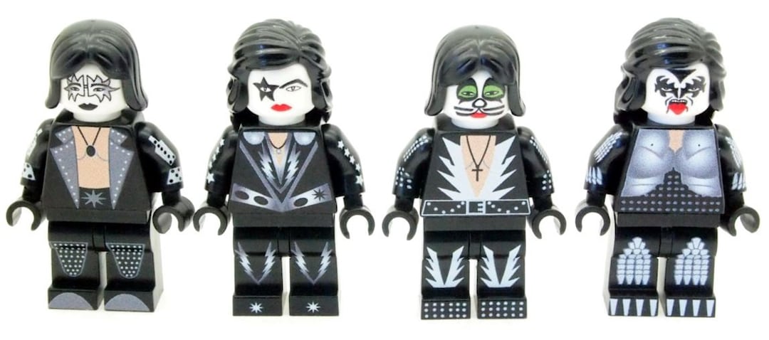 カスタムデザインミニフィギュア - アメリカのメタルロックバンドの