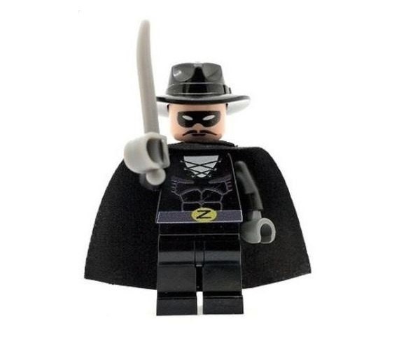Custom Designed Minifigure Red Robin Version 2 Printed on LEGO Parts