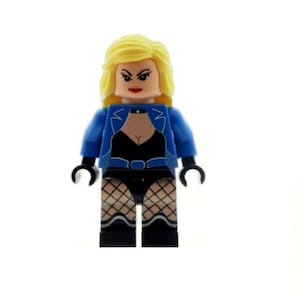 Custom Designed Minifigure - Black Bird Printed On LEGO Parts