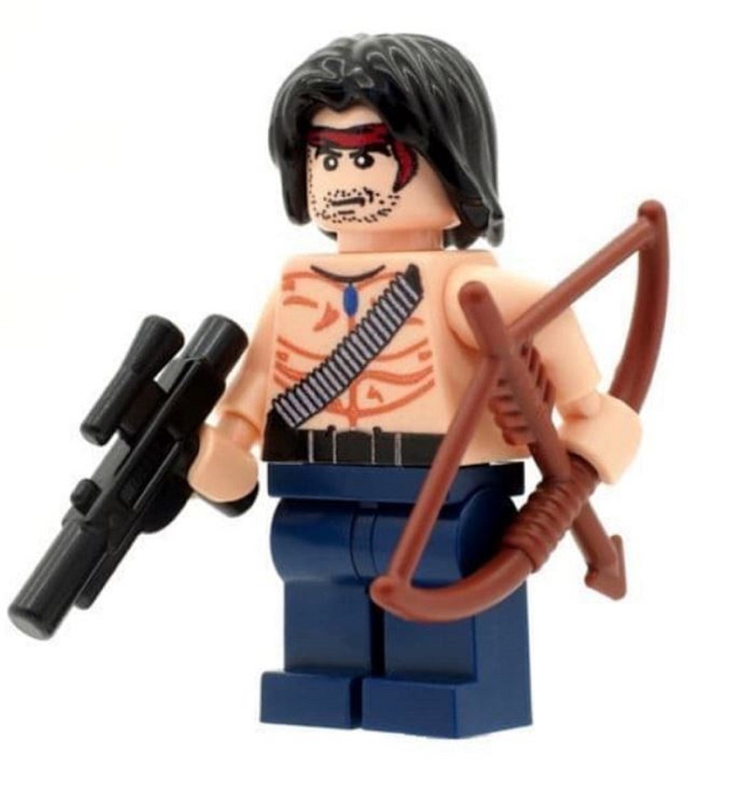 Custom Minifigures Wreckless Lone Wolf - Printed on LEGO Custom Minifigures Wreckless Lone Wolf - Printed on LEGO