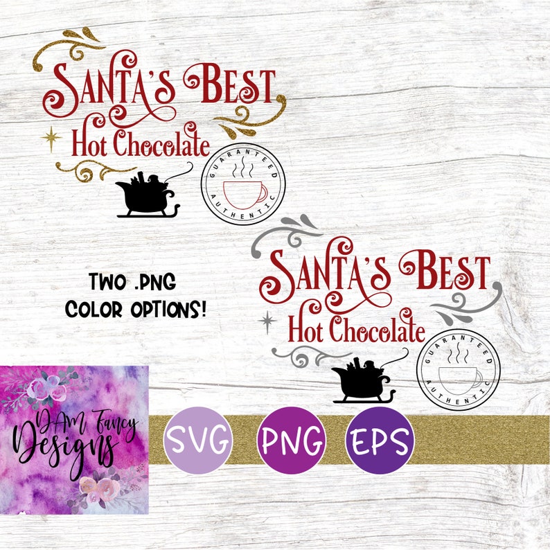 Download Santa's best hot chocolate svg christmas mug svg hot | Etsy