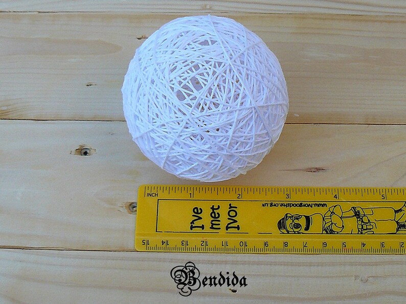 3 White Decorative Balls for Bowl Vase Fillers Orbs Etsy