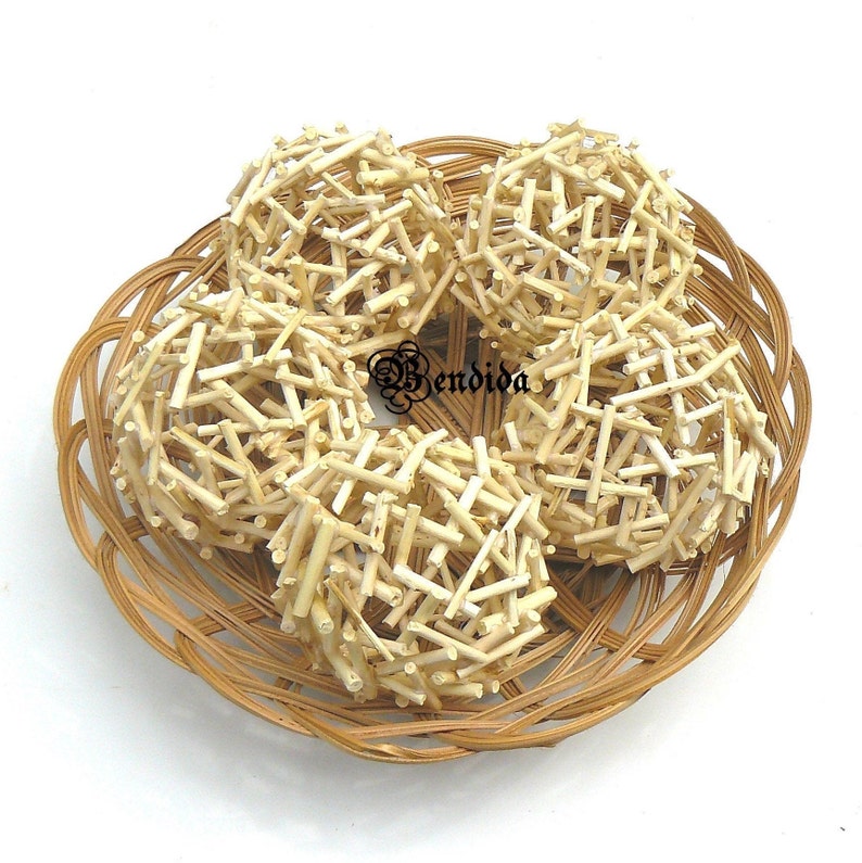 Wooden Decorative Balls for Bowls Vase Fillers Spheres Twig Etsy