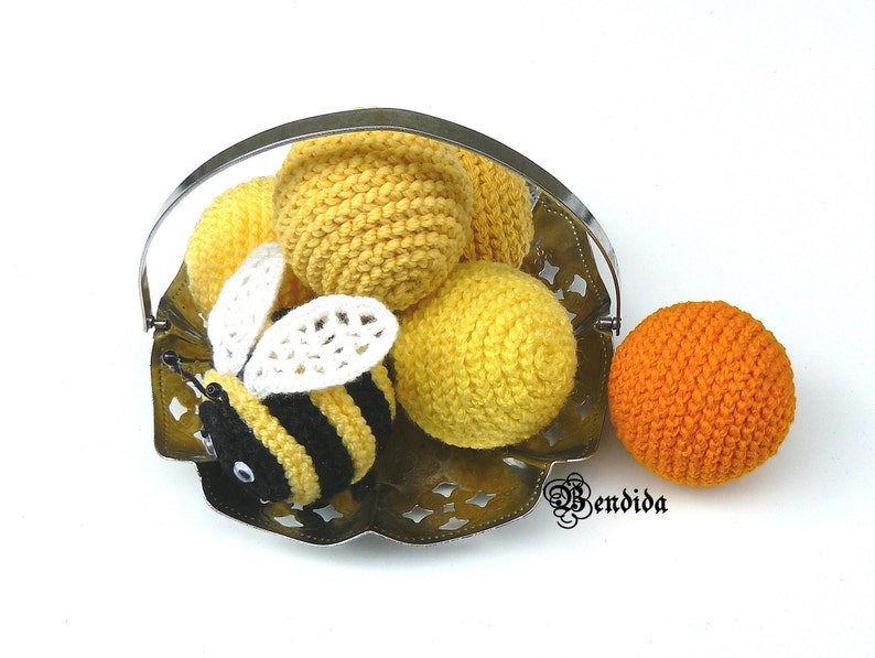 Yellow Decorative Balls for Bowl Vase Fillers Bee Orbs Wrap Etsy