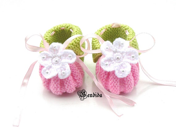 newborn girl booties shoes