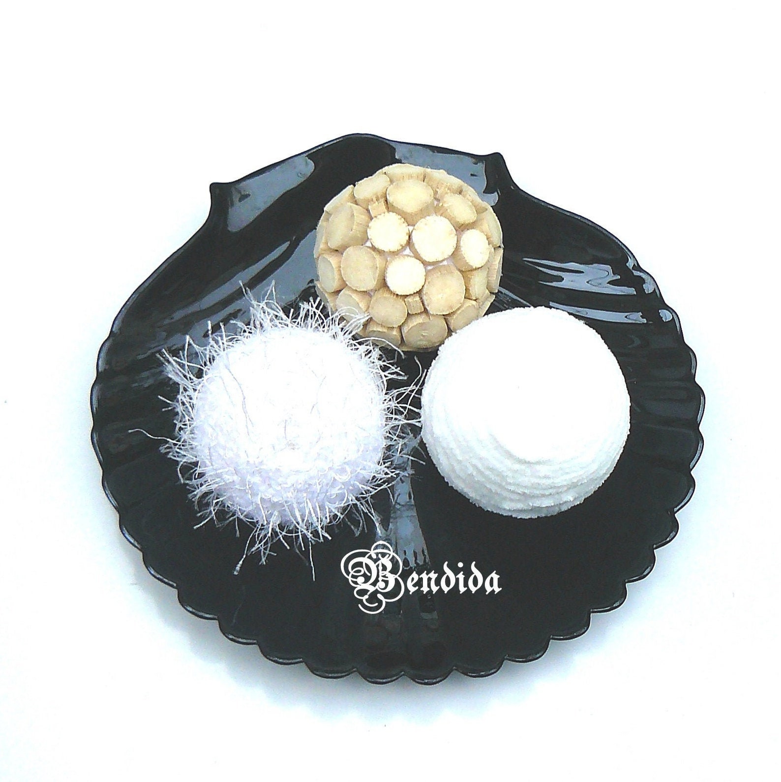 White Decorative Balls for Bowls Dining Table Centerpiece Etsy