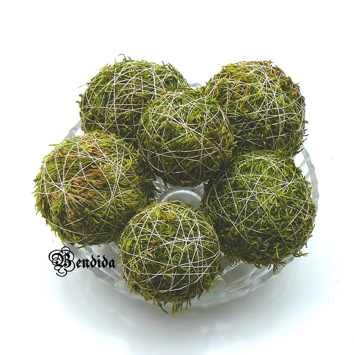 Green Moss Decorative Balls for Bowl Vase Fillers Orbs Etsy