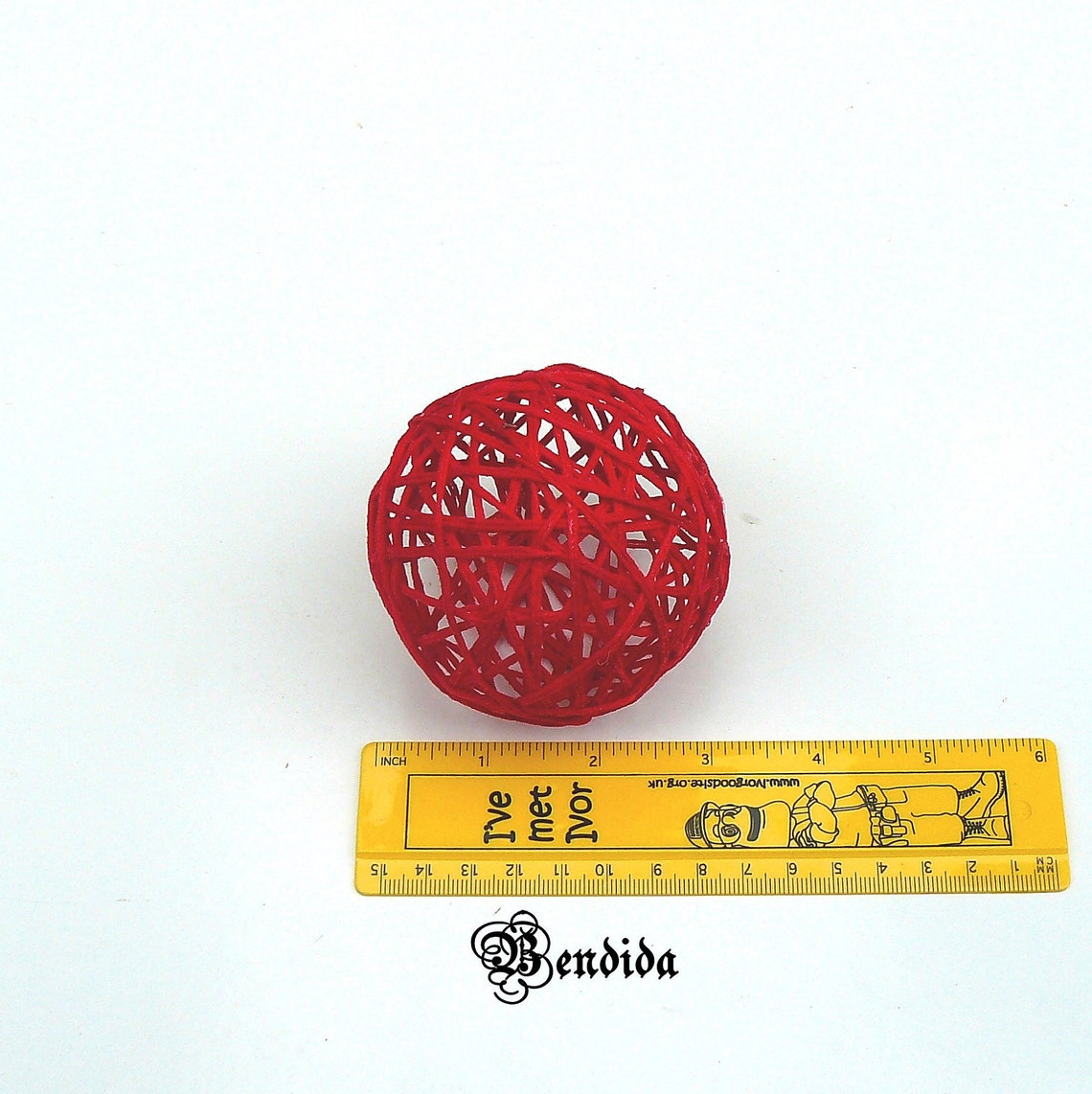 Red Decorative Balls for Bowls Dining Table Centerpiece Vase Etsy