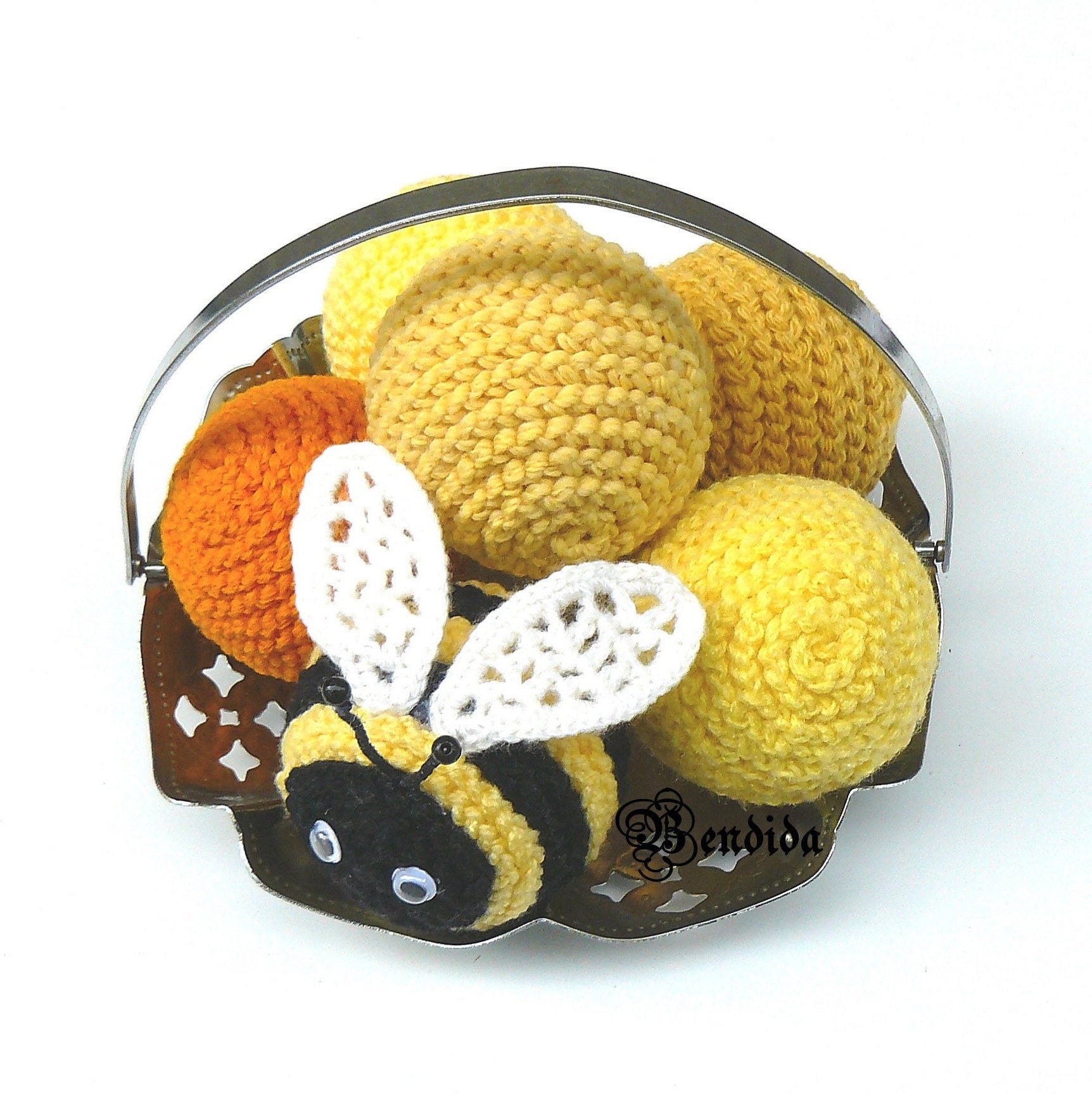 Yellow Decorative Balls for Bowl Vase Fillers Bee Orbs Wrap Etsy