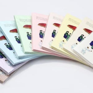 Korean Mulberry Printer Paper (Hanji) - 100 sheets - A4 size - 12 Colors to Choose From
