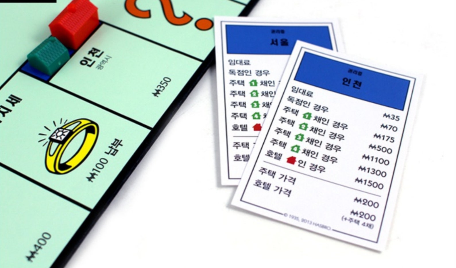 Monopoly 모노폴리 Korean Language Board Game Etsy