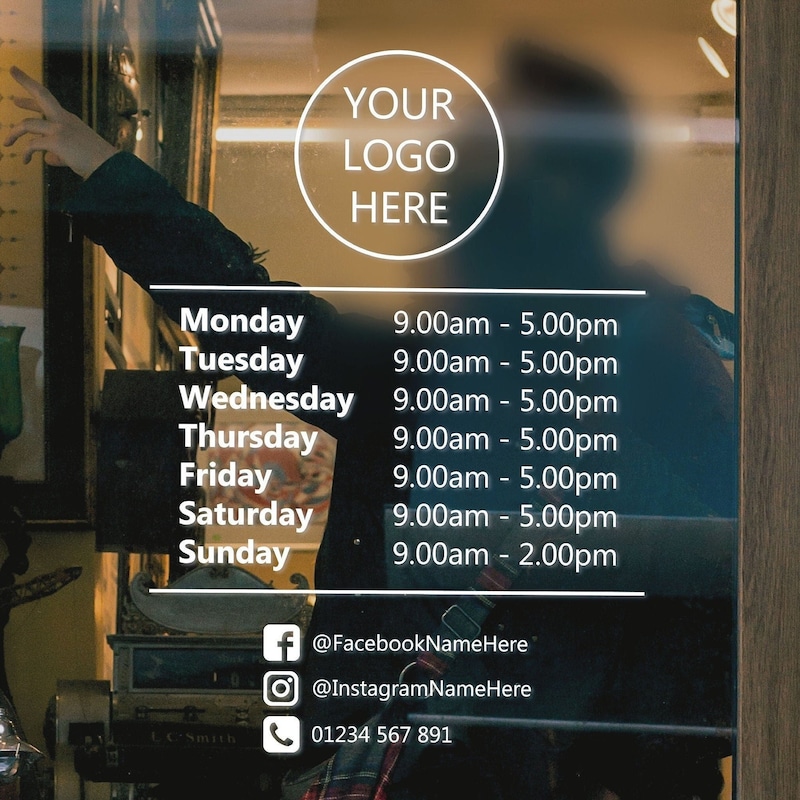 Hours of Operation Window - Etsy UK