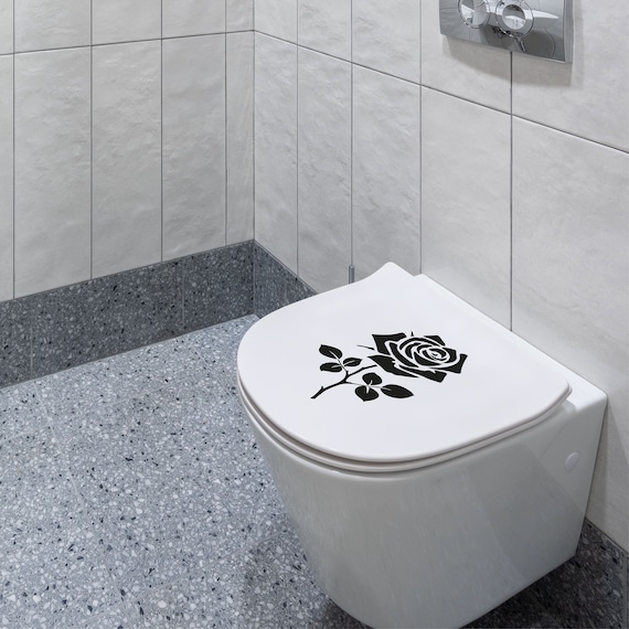 Vinilos Decorativos Para Baño Pared Vidrio Toilet Inodoro