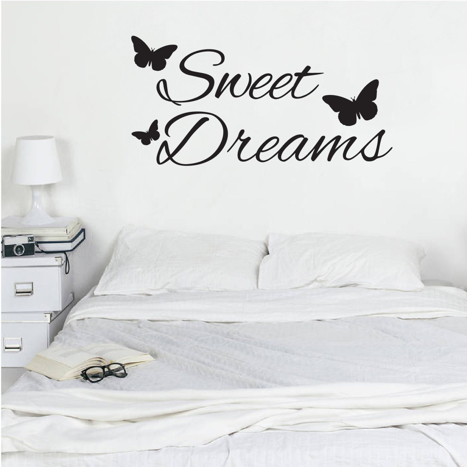 Sweet Dreams wall art Vinyl Decal Sticker Bedroom decor | Etsy