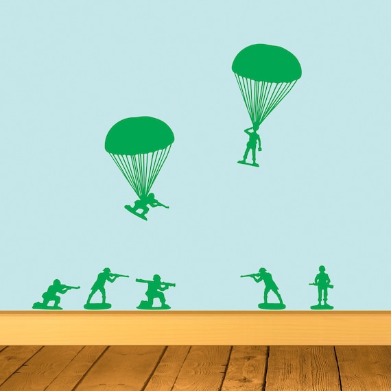 12 Toy Soldier Decals For Your Kids Nursery Etsy