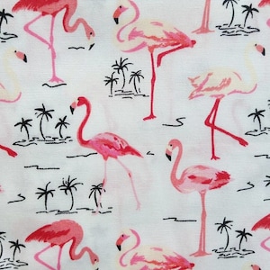 Flamingo Cotton Fabric