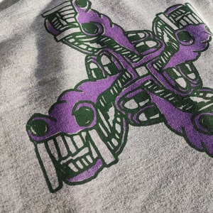 SCREENPRINTED HOODIE - CROCO