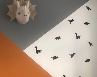 Dinosaur Shaped Wall Stickers / Decals