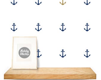 Anchor Shaped Confetti Wall Stickers / Decals