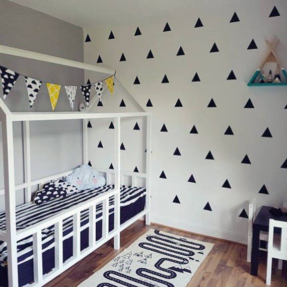 Triangle Shaped Wall Stickers 3 Sizes Extra Small Small Large Free Uk Postage
