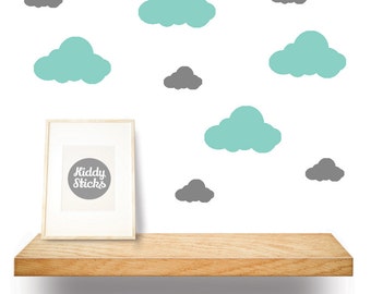Cloud Shaped Wall Stickers / Decals