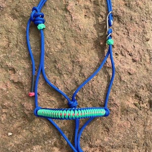 HOOK HALTER w/covered noseband. (lead not included)