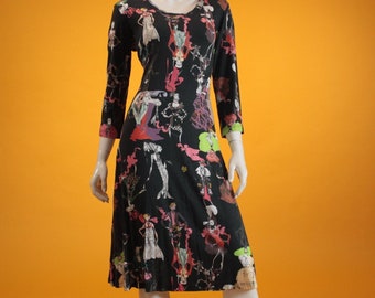 chinese dress ladies Spring 1988 Christian Lacroix Couture Dot & Bow Dress – Shrimpton Couture