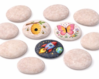 Rocks for Painting 10 Painting Rocks Perfect For Rock Painting About 2 Inches in Length