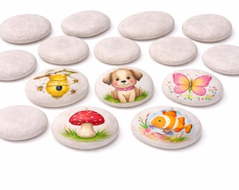 20 Rocks for Painting Painting Rocks Perfect For Rock Painting About 2 Inches in Length