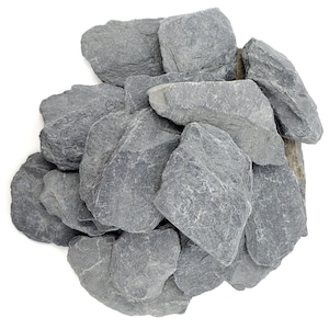 Small Slate Stones (Slate Stones 6 LBS) - Natural Slate Rocks - Range from 1 to 2 inches (Stones are Dusty)