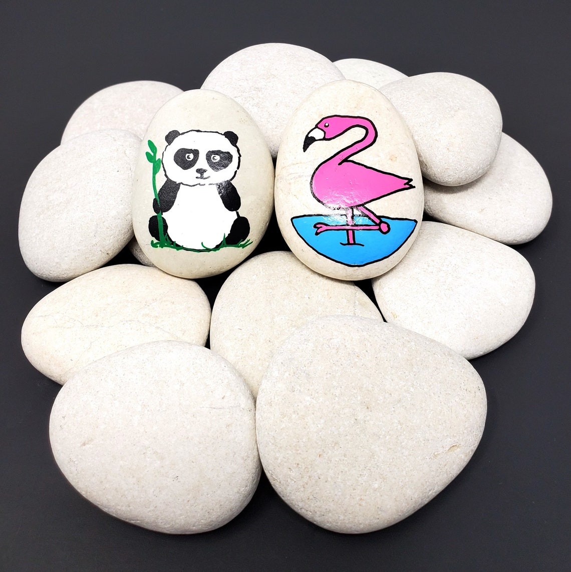 100 Rocks for Painting Smooth Painting Rocks Perfect for - Etsy