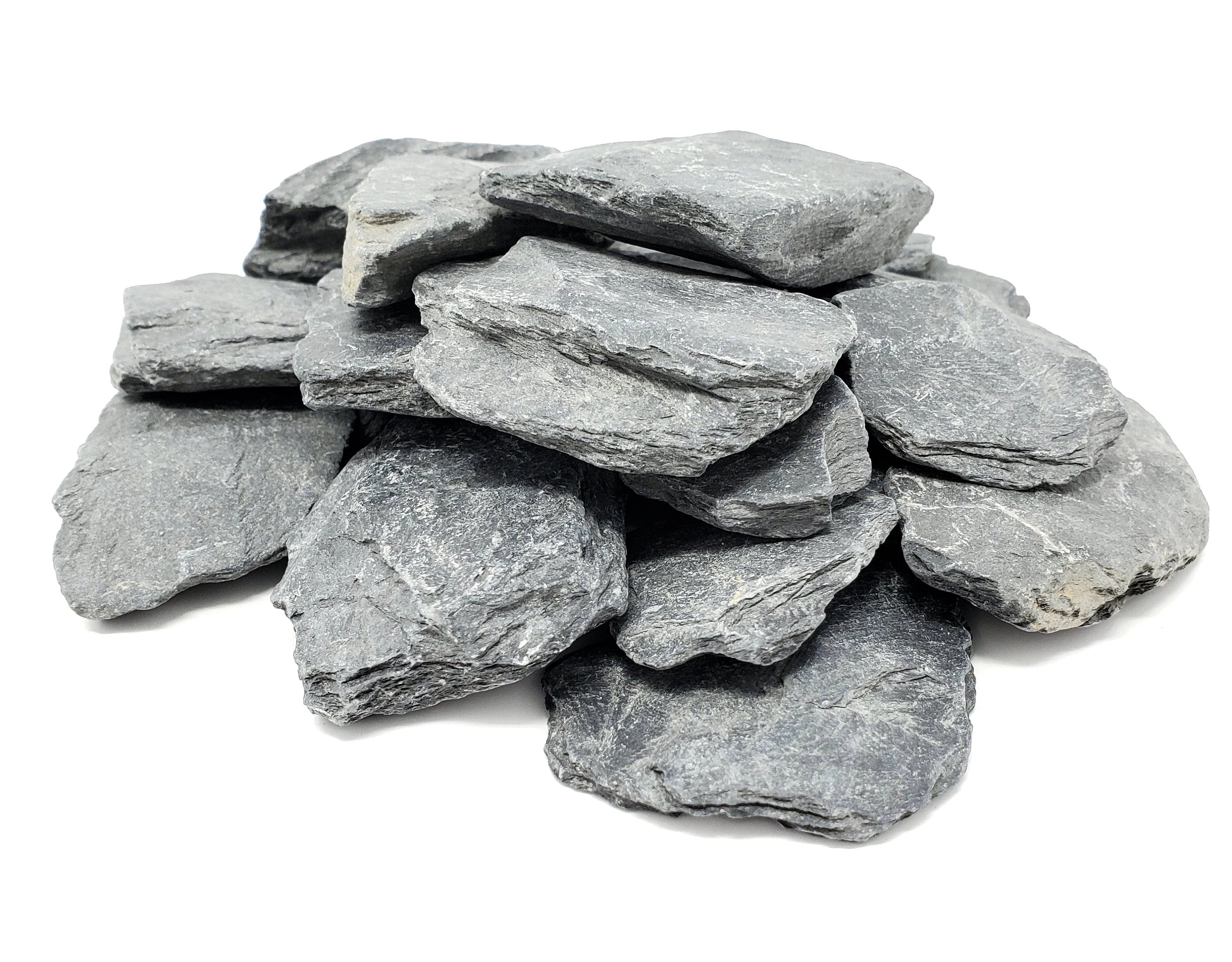 Sate Rocks Small Slate Stones (slate Stones 2 LBS) - Natural Slate Rocks - Range ...