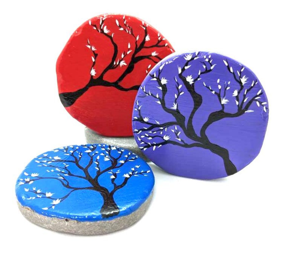 10 Rocks for Painting Flat and Smooth Painting Rocks About 2 Etsy