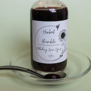 Organic Elderberry Syrup, Organic Elderberries, Immune Support, Allergies, Immunity Boost, Immunity, Elderberry Syrup, Herbal