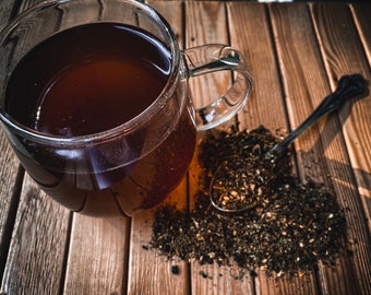 Organic Elderberry Spice & Hawthorn Tea, Elderberry Tea, Immune Support, Elderberries, Immunity Boost, Immunity, Heart Support, Circulation