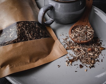 Balsam Fir Chai, Tea Blend, Organic Teas, Organic Tea Blends, Friend Gift, End of Year Teach Gift, Balsam Fir Needle, Chai